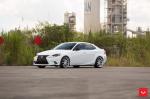 Lexus IS F on Vossen Wheels (VFS-10) 2017 года